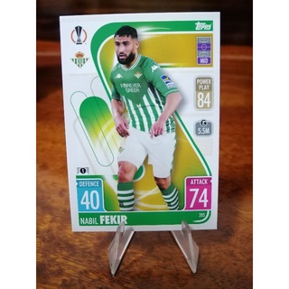 การ์ดฟุตบอล Match Attax 2021/22 UEFA Champions League ทีม REAL BETIS