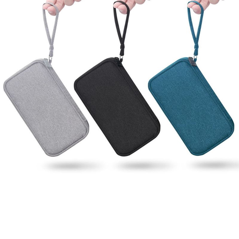 Durable Polyester Power Bank Pouch Storage Bag Mini Protable Travel Protective Carrying Case Pack