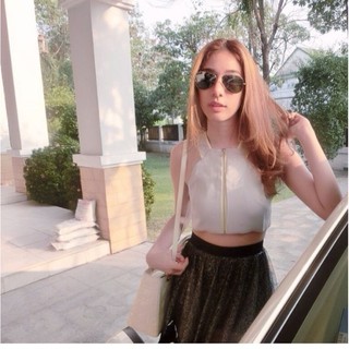 Milin crop top (ของแท้) ของใหม่