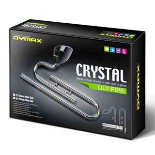 DYMAX Inflow &amp; Outflow ชุดท่ออินโฟลว์และเอ้าท์โฟลว์ แก้วคริสตอล ขนาด 12/16มม.
