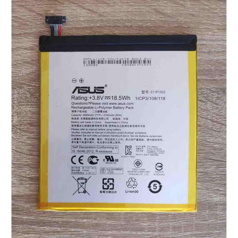 แบตเตอรี่ ASUS ZenPad 10 C11P1502 Z300C Z300CL Z300CG พร้อมอุปกรณ์เปลี่ยนแบต