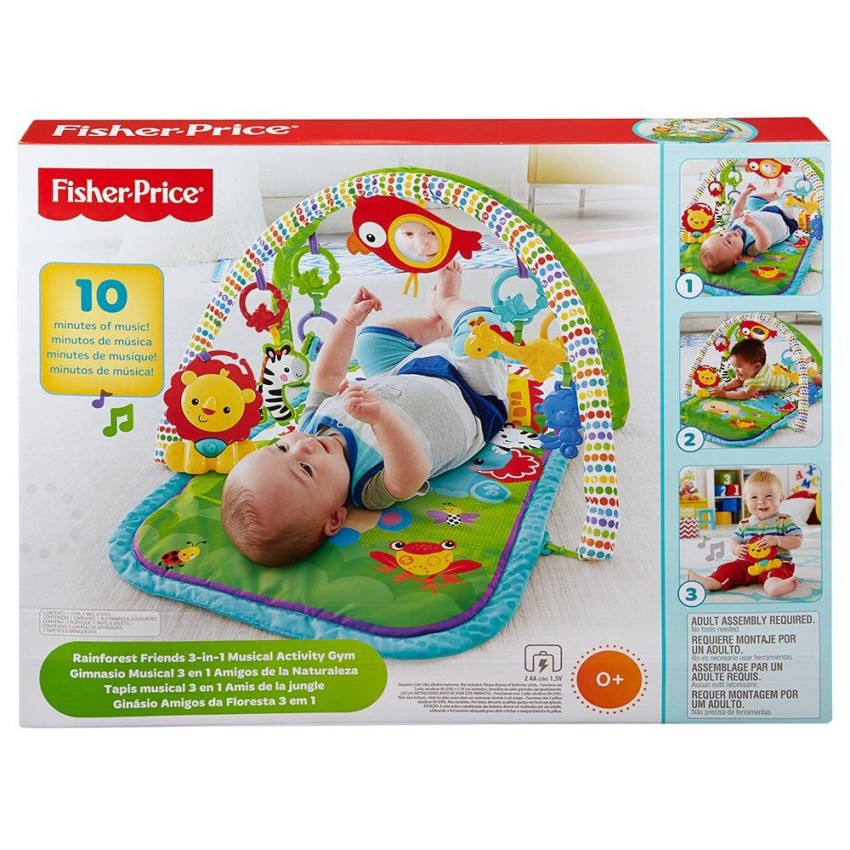 fisher price toddler play gym