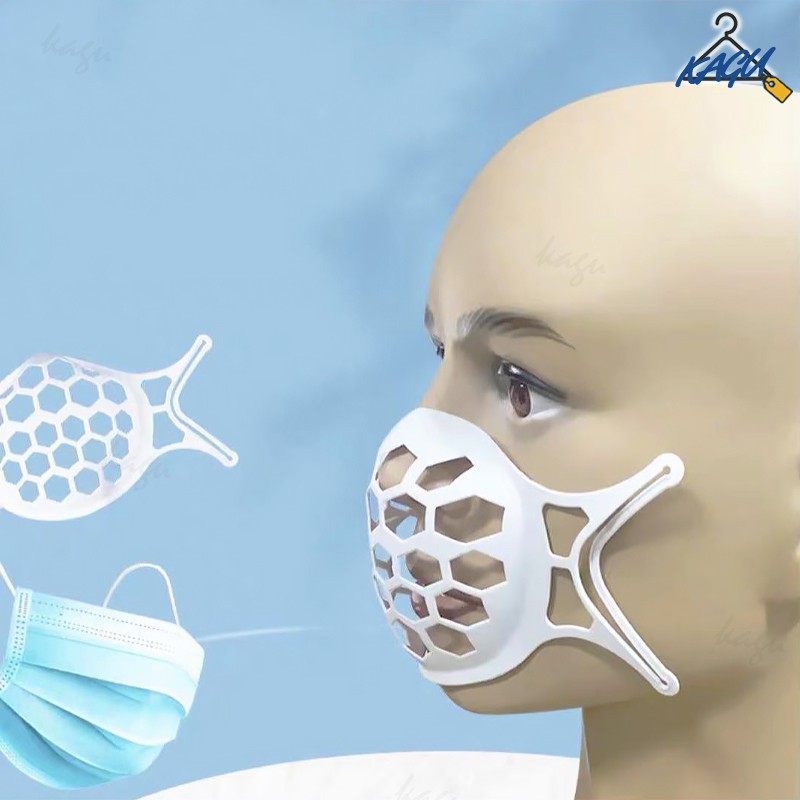 KAGU MALL M94 ซิลิโคนเสริมหน้ากาก 3D ที่รองหน้ากากอนามัย ทำความสะอาดได้