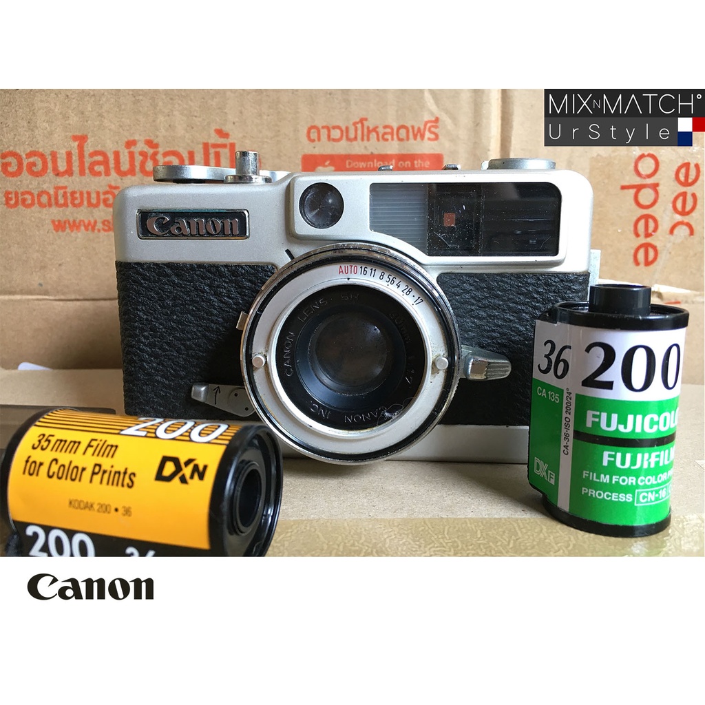 #มือสอง • กล้องฟิล์ม CANON รุ่น demi EE17