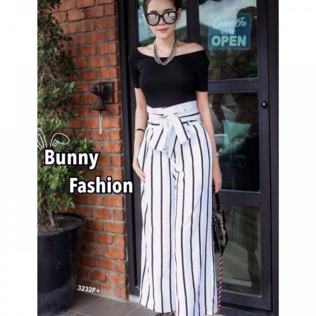 SALE! ชุดเซทผู้หญิง🎉 เสื้อ+กางเกงขายาว (เซต 2 ชิ้น)