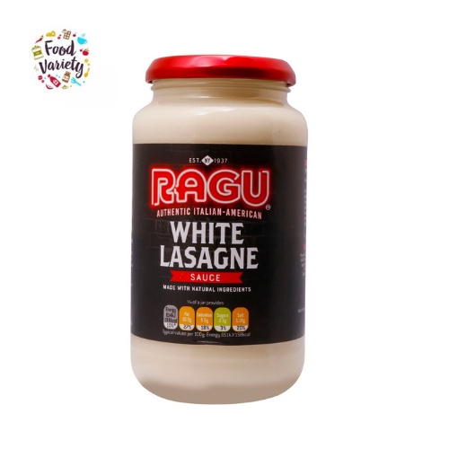 Ragu White Lasagne Sauce 500g รากู ซอสลาซานญ่าขาว 500 กรัม