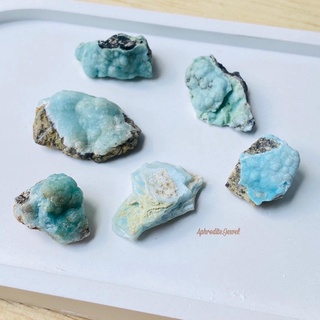 หินดิบ เฮมิมอไฟต์ Hemimorphite หินแท้