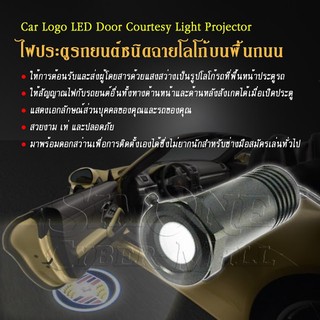 Car Logo LED Door Courtesy Projector Light