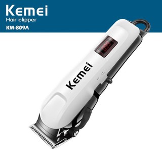 Kemei/CKL เครื่องตัดผมไฟฟ้าแบบชาร์จไฟได้จอแสดงผล LCD clipper ผมไร้สายจอนผม KM/CKL-809A