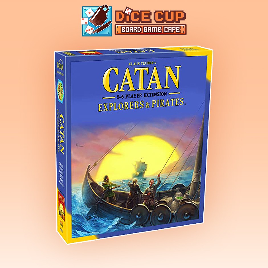 [ของแท้] Catan: Explorers & Pirates - 5-6 Player Expansion Board Game