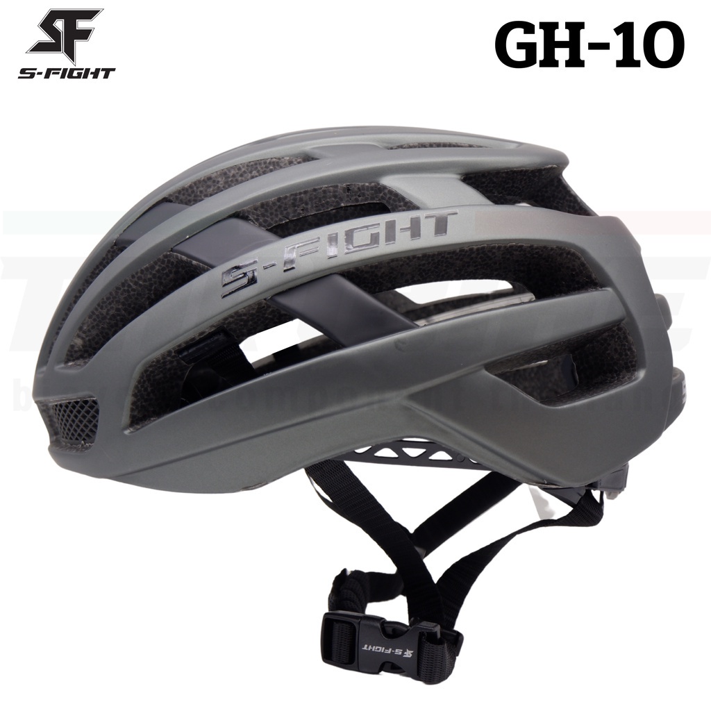 ถุงมือ GIYO มีเลนส์ Polarized หมวกกันน็อคจักรยาน S-Fight รุ่น GH-10 หมวกจักรยาน