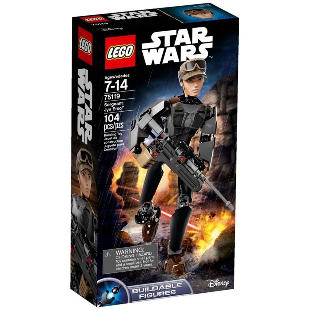 (เลโก้) LEGO STAR WARS Jyn Erso-75119 (กล่องมีรอยบ้างตามอายุสินค้า)