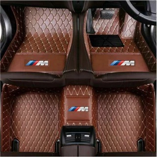 Bmw F01/F02 F10 F30 E60 E90 G11/G12 G20 G30 พรมรถยนต์หนังกันน้ํา.
