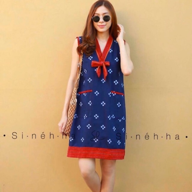ค่าส่งถูก พร้อมส่ง ไซด์ S ถึง XL ชุดผ้าฝ้าย | ชุดพื้นเมือง เดรสพื้นเมือง