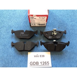 ผ้าเบรคหลัง BMW E39 (หนึ่งชุดใช้สำหรับ 2 ล้อ/4ชิ้น) TRW #GDB1265