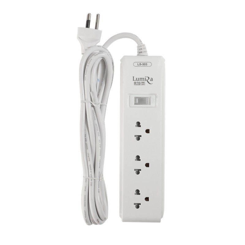 Power Bar Lumira LS-303 (5M) ปลั๊กไฟ