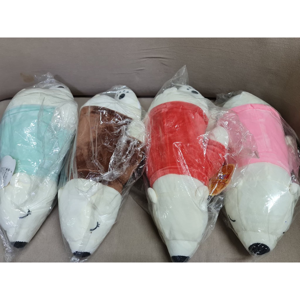 ตุ๊กตาหมีขั้วโลก(ท่านอนคละสี 12" (ตามป้าย)) ลิขสิทธิ์แท้ น่ารัก ราคาถูก ราคาลดจากป้ายกว่า 50%