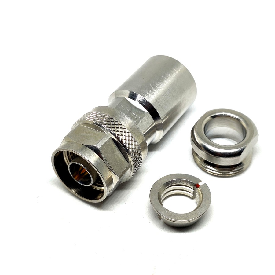 ขั้วต่อ N แคลมป์ตัวเมียประเภท LMR400 Bulkhead Rosenberger