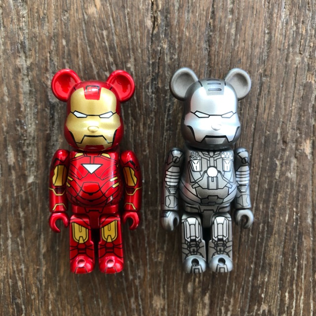 bearbrick ironman 100