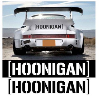 Hoonigan สติกเกอร์รูปลอก สําหรับติดตกแต่งรถยนต์