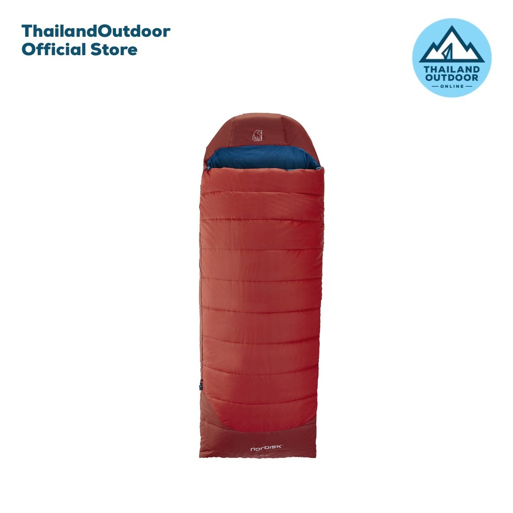 Nordisk ถุงนอน ผ้าห่ม แค้มปิ้ง เดินป่า รุ่น Puk +10C Sleeping Bag Blanket 2021