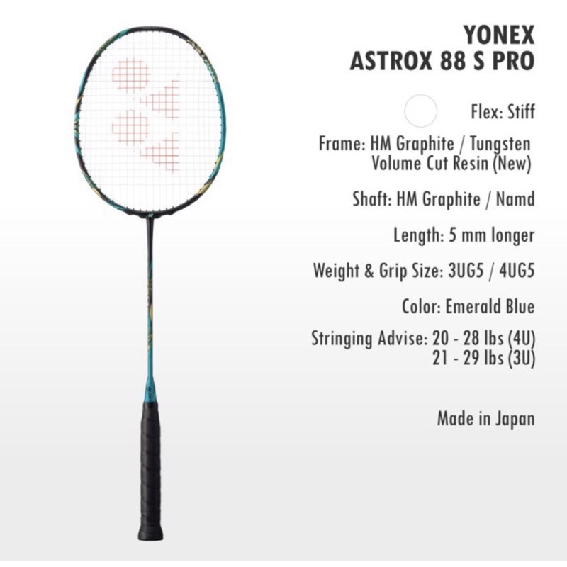 yonex 88d pro