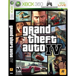 GTA IV แผ่นเกมส์ xbox360 สำหรับเครื่องแปลง rgh เท่านั้น