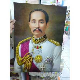 รูปภาพ ร.5 ภาพมงคล โปสเตอร์ติดบ้าน ติดผนัง กราบไหว้บูชา
