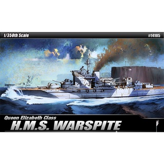 Academy 14105 QUEEN ELIZZBETH CLASS H.M.S.WARSPITE 1/350