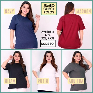 2- AKE N4 เสื้อเบลาส์คอกลมขนาดใหญ่ XXXL XXL BASIC 3XL 2XL สําหรับผู้หญิงสไตล์มุสลิม 3L 2L