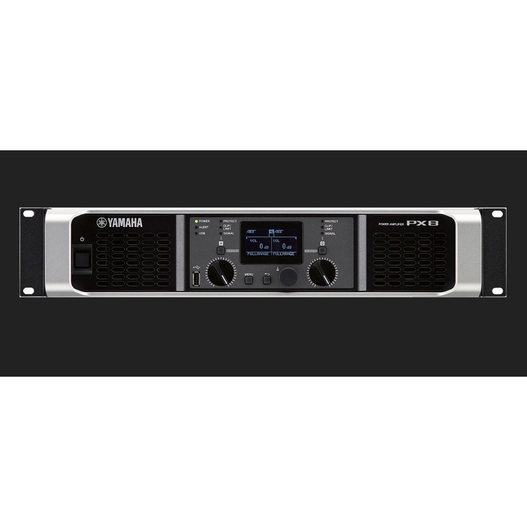 เครื่องขยายเสียง YAMAHA PX8 Power Amplifiers The versatile PX series power amplifiers lineup combine