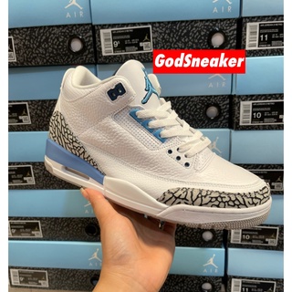 [ พร้อมส่ง ] Air Jordan 3 Retro " Racer Blue "  Size 40 - 45 [ H12 ]