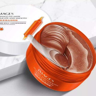 สินค้าขายดี / ของแท้ พร้อมส่ง  มาส์กใต้ตา IMAGES EYE MASK BLOOD ORANGE 60 ชิ้น ( 30 คู่ )