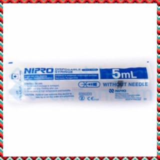 (10 อัน) Syringe Nipro ไซริงค์ นิโปร 5ml