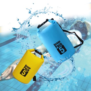 ถุงกันน้ำ กระเป๋ากันน้ำ แบบสะพาย สำหรับท่องเที่ยว Waterproof Ocean Pack