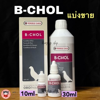 แบ่งขาย!B-cholวิตามินบำรุงตับ ฟอกเลือดสำหรับสัตว์ปีก10,30ml