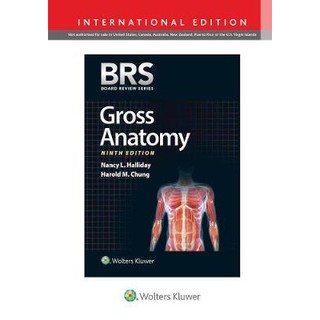 BRS Gross Anatomy, 9ed - IE - ISBN 9781975120146