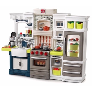 ชุดครัว ชุดใหญ่ไฟกระพริบวิบๆ Step2 Elegant Edge Kitchen Playset ครบถ้วนทุกความต้องการ น่าเล่นมากมาย