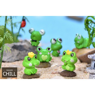 [MC858] ตุ๊กตุ่นจิ๋ว กบ อ๊บ อ๊บ 6 แบบ 🐸 (1 ตัว ราคา 12 บาท)