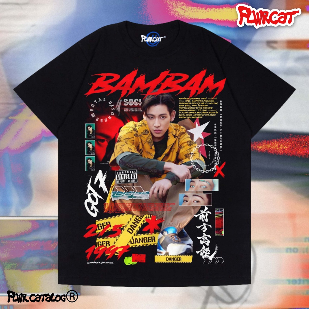 เสื้อยืด GOT7 / BAMBAM / FLWRCAT
