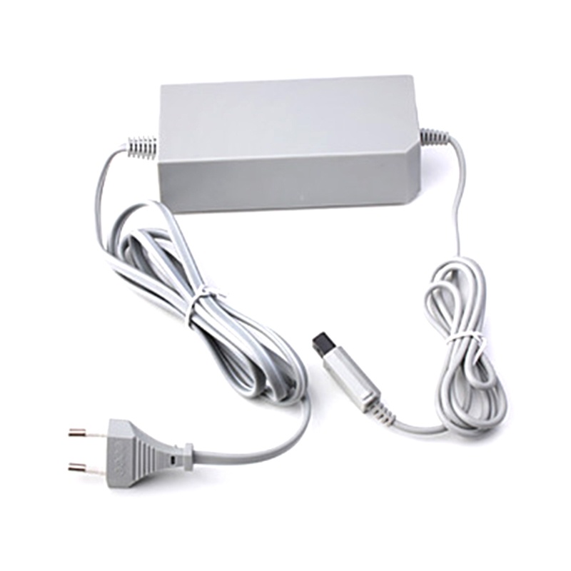Con AC 100-240V Home Wall Power Supply อะแดปเตอร์ชาร์จสําหรับ N สําหรับ Wii Gamepad Controller จอยสติ๊ก US EU ปลั๊กเปลี่ยน