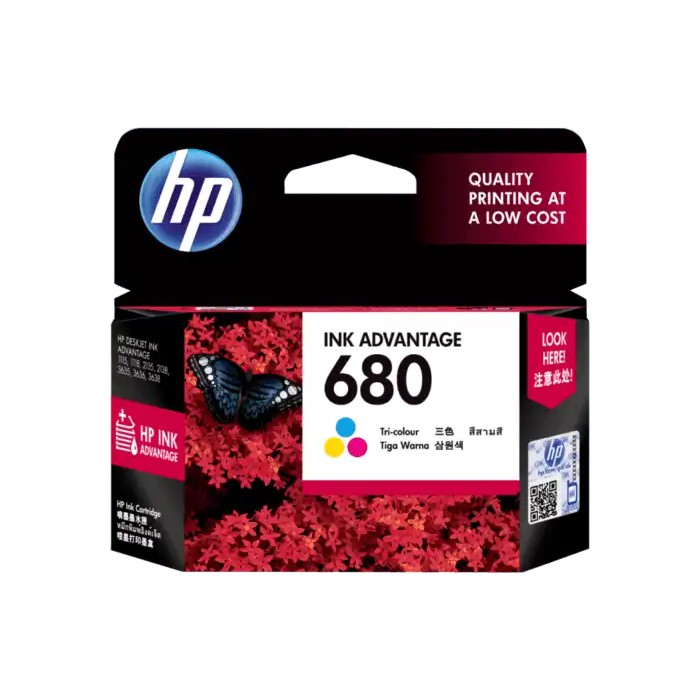HP 680 Tri-color Original Ink Advantage Cartridge