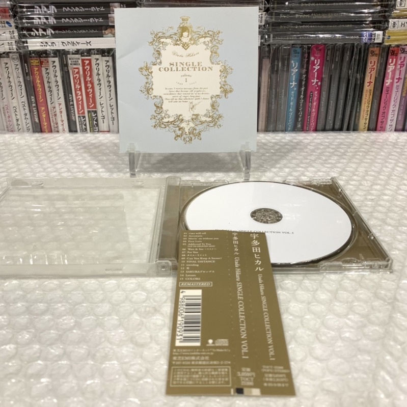 พร อมส ง Cd ซ ด เพลง Utada Hikaru Single Collection Vol 1 แผ น Japan Shopee Thailand