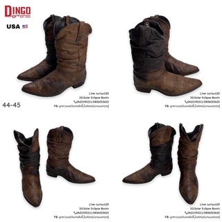 บูทคาวบอย DINGO  Boots งานเมกา หนังเเท้