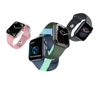 ใหม่ นาฬิกา Smart Watch7รุ่น HW37 โทรออก รับสายได้ เปลี่ยนรูปหน้าจอได้ โหมดสุขภาพ ออกกำลังกายวัดอุณหภูมิ Voice Assistant