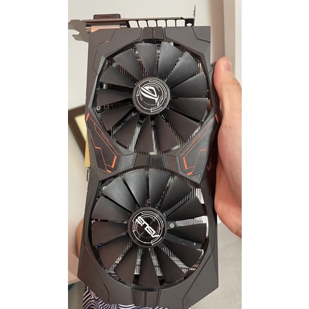 การ์ดจอrog strix GTX1050ti 4gb oc gaming มือสองสภาพใหม่จัด