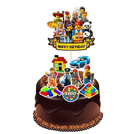LEGO Cake Topper ตกแต่งเค้ก