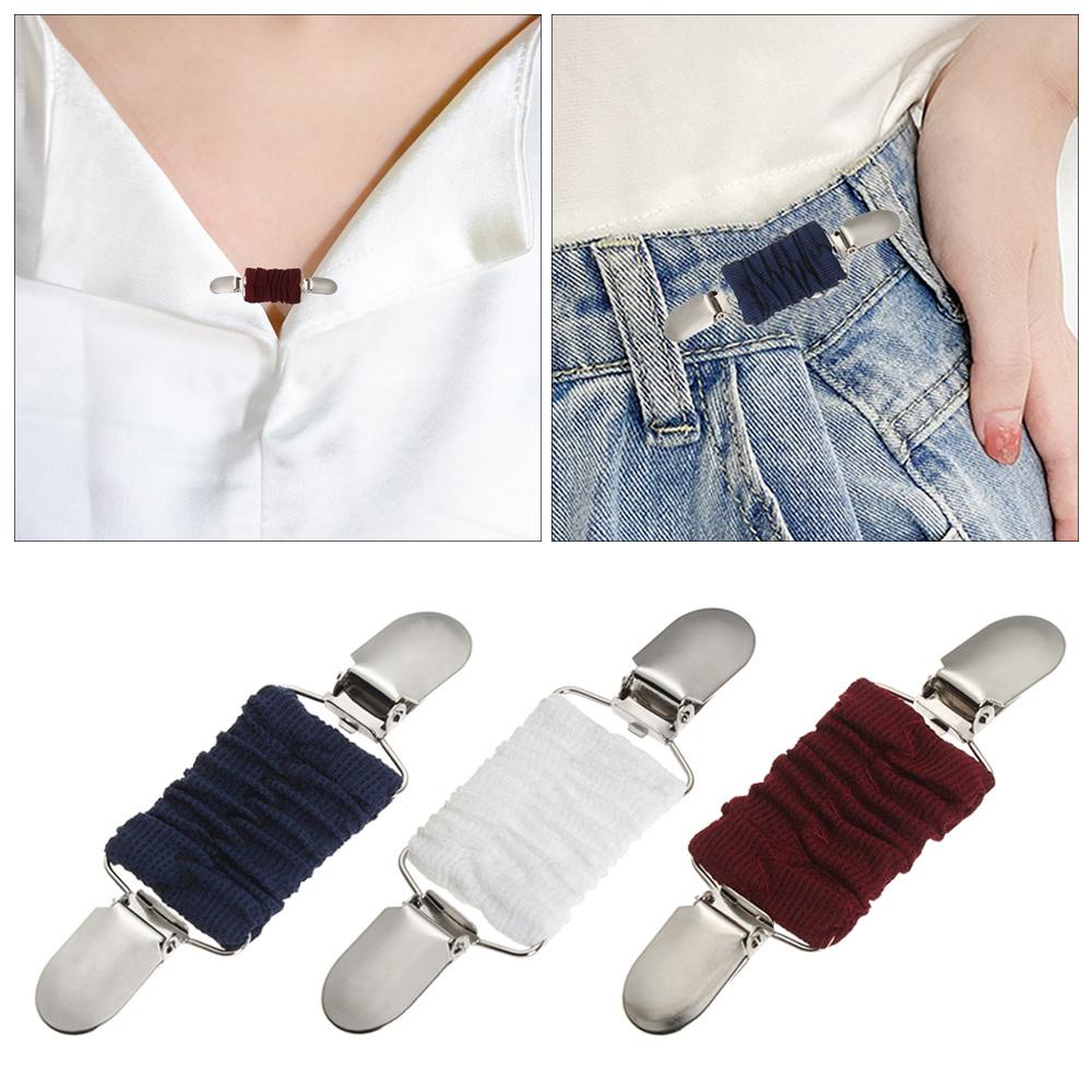 Anxsun3 Fit Dress Cinch Clip Design Dress Clip Back Cinch Multifunctional Clip คาร์ดิแกนคลิปคอปก