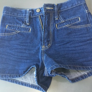 กางเกงยีนส์ 👖👖ขาสั้น เอวสูง