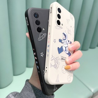 เคสโทรศัพท์สำหรับ OPPO A74 4G/A74 5G/A93/A94 เด็กการ์ตูนน่ารักบุคลิกภาพนักบินอวกาศกล้อง All-Inclusive โทรศัพท์มือถือกรณีกันน้ำและ Drop-Proof แฟชั่นบุคลิกภาพกันกระแทกซิลิโคนป้องกัน